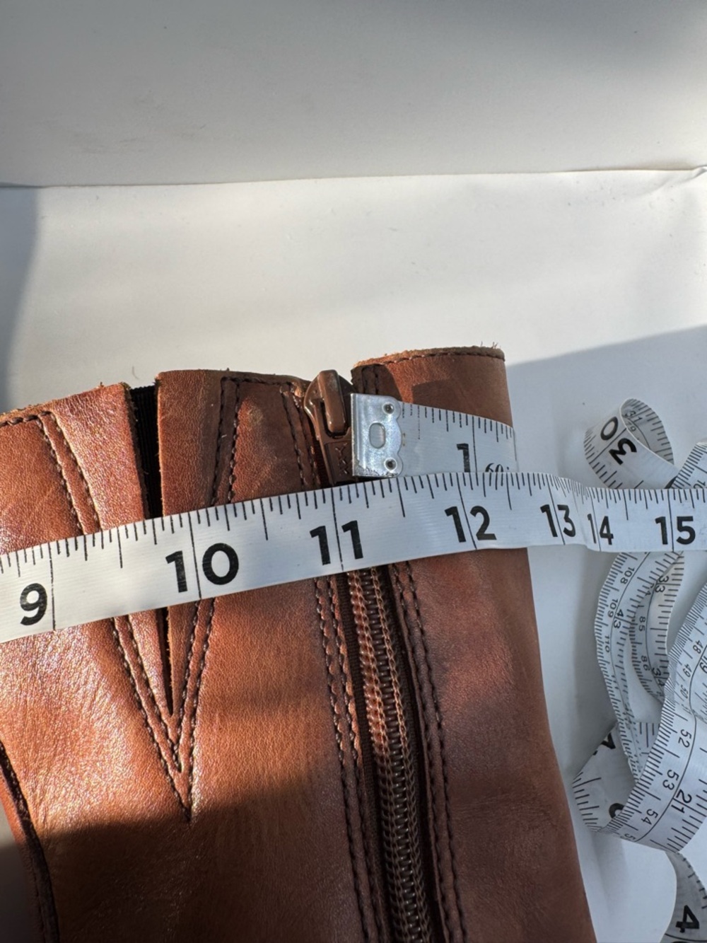 Steve Madden Free Chunky Platform Leather Boots 90s Y2K Vintage Women's Size 7.5 - Picture 11 of 13